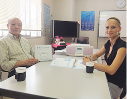 一般英会話プライベートレッスンwith Danielaの様子